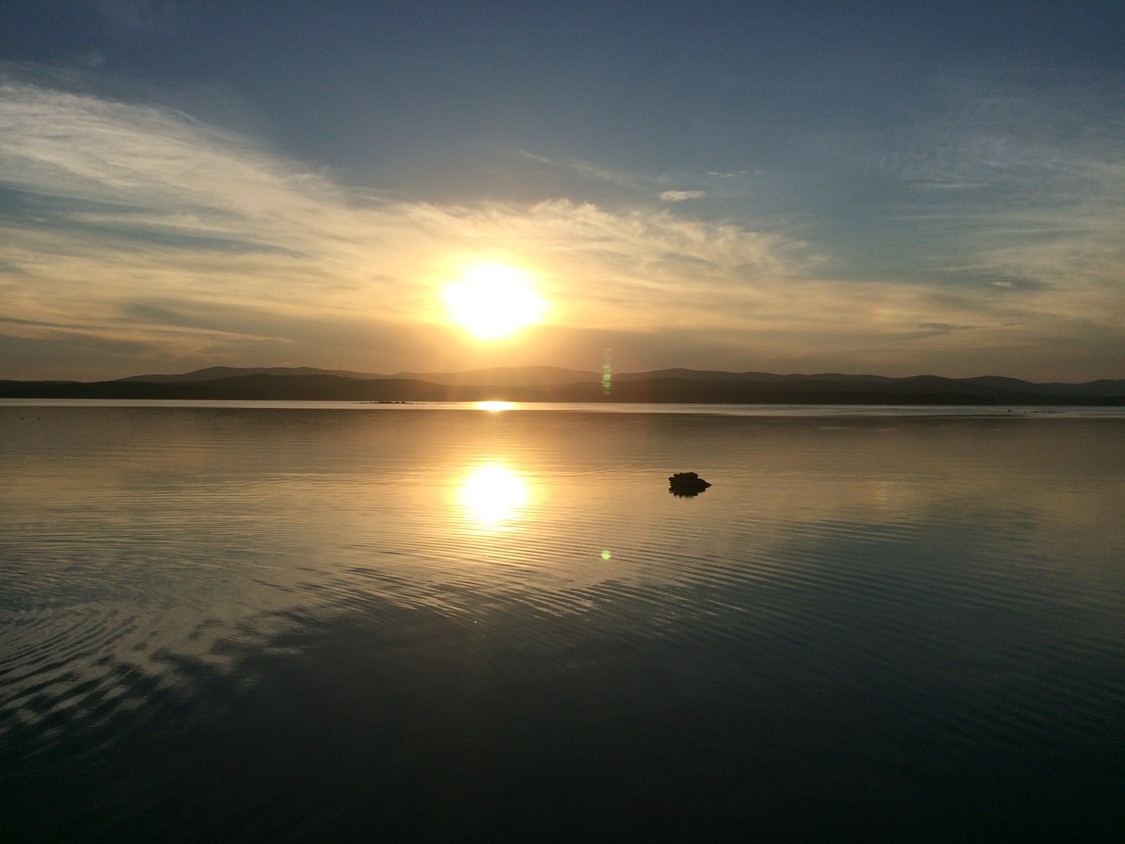 Lake Big Kisegach - My, Lake, Not photoshop, Ural, Nature