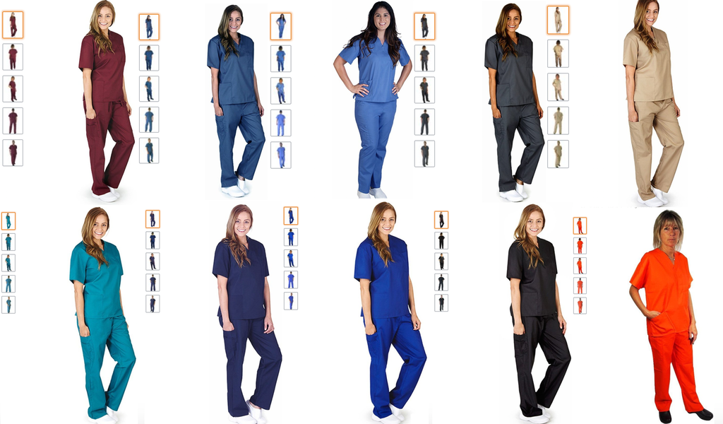 And in orange - the head physician - Nurses, Amazon, Advertising