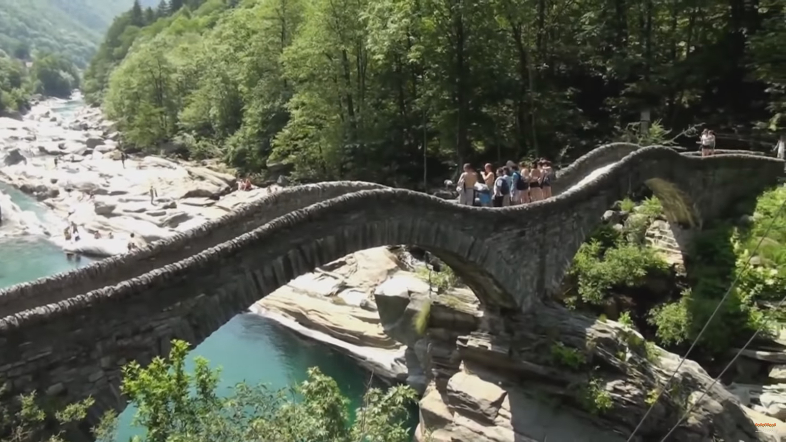 Швейцария/Мост Ponte Dei Salti/На машине по Европе | Пикабу