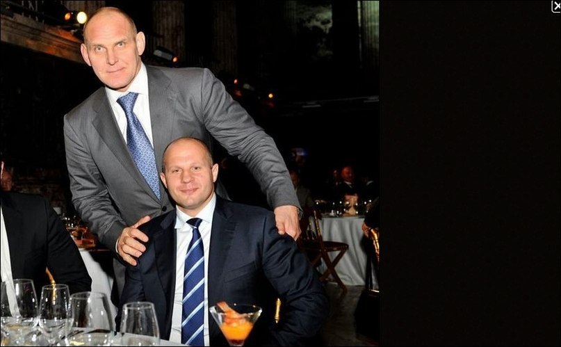 The coolness of this photo is off the charts. - Alexander Karelin, Emelianenko