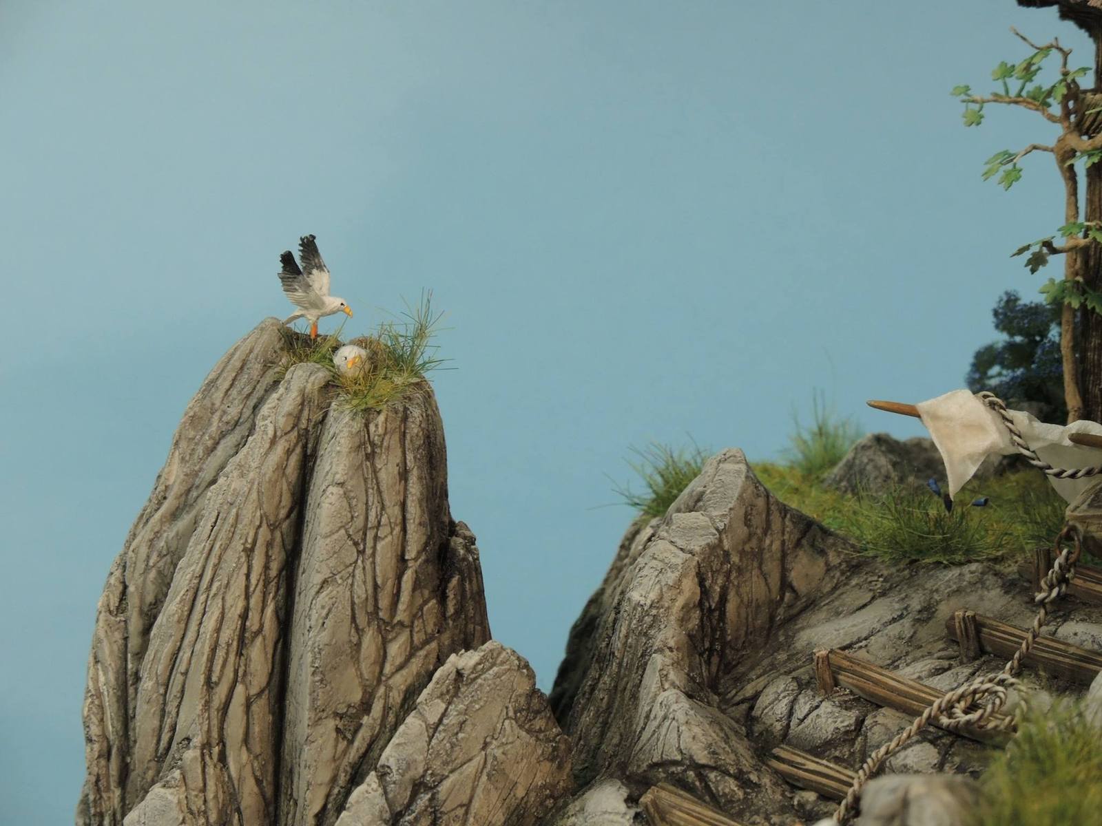 Ah, this small beautiful world. - Diorama, Modeling, , 28mm, Longpost