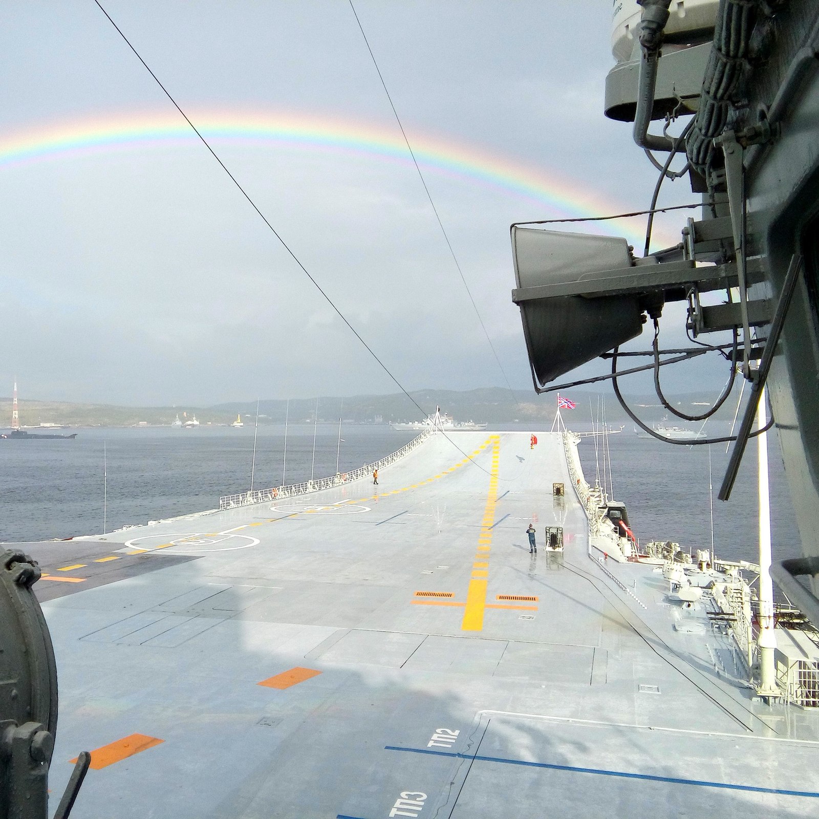 A little Kuzi in the tape - Longpost, The photo, Aircraft carrier Kuznetsov