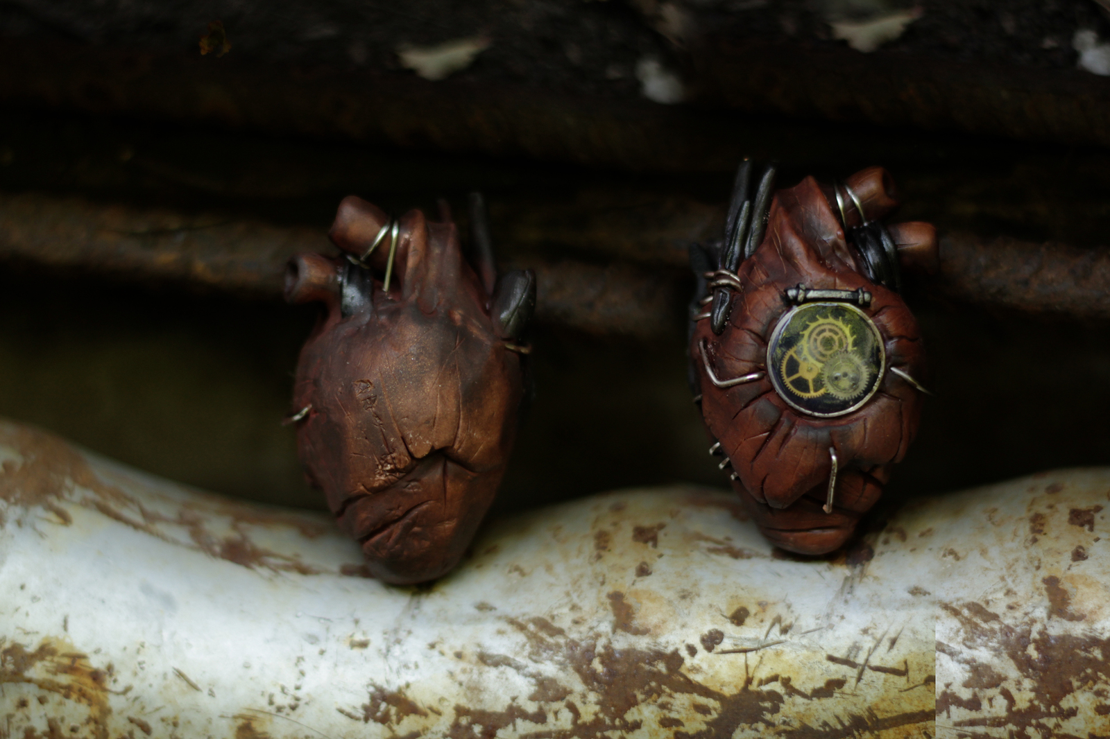 The Heart of Dishonored is a magical artifact created by the Outsider and given to them by Corvo. Souvenir on the shelf. - My, , Dishonored, Souvenirs, Polymer clay, Longpost