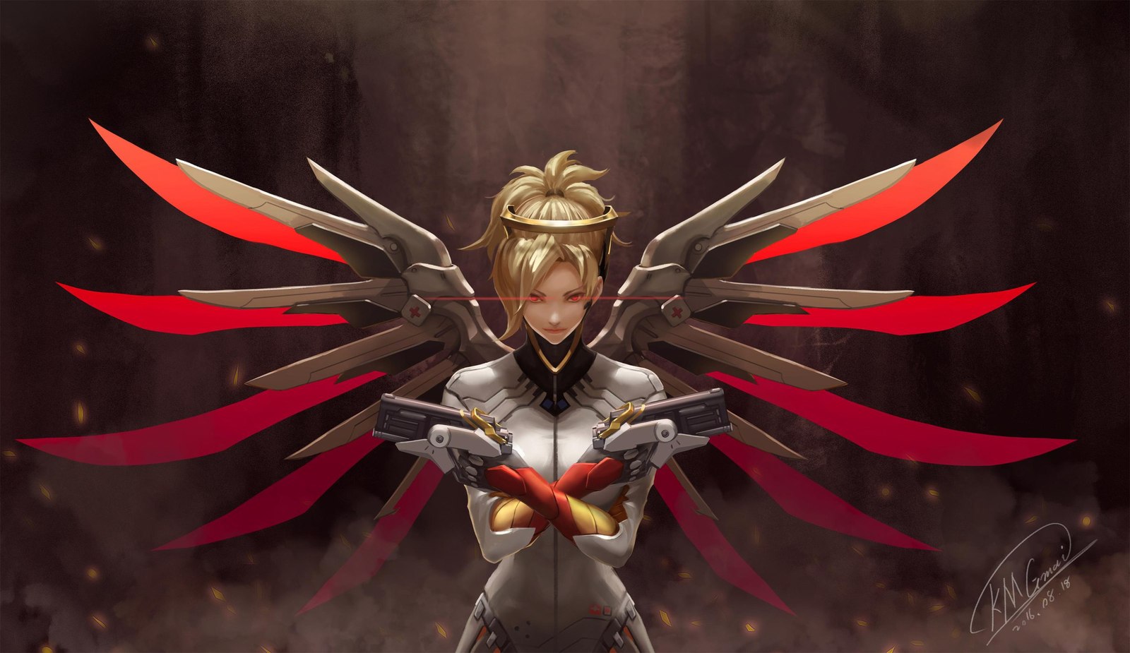 Overwatch Mercy - Overwatch, Mercy, Art