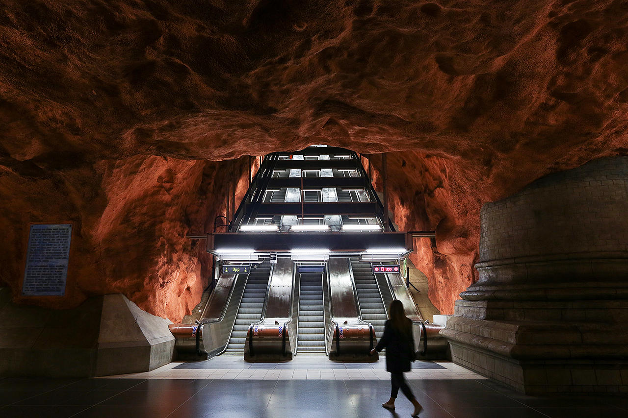 VСТАНЦИЯ метро Rådhuset в Стокгольм
