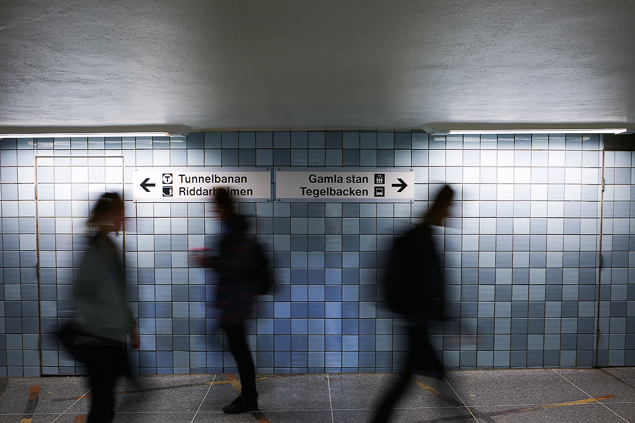 Stockholm metro - My, Metro, Stockholm, Sweden, Architecture, Photo, Longpost