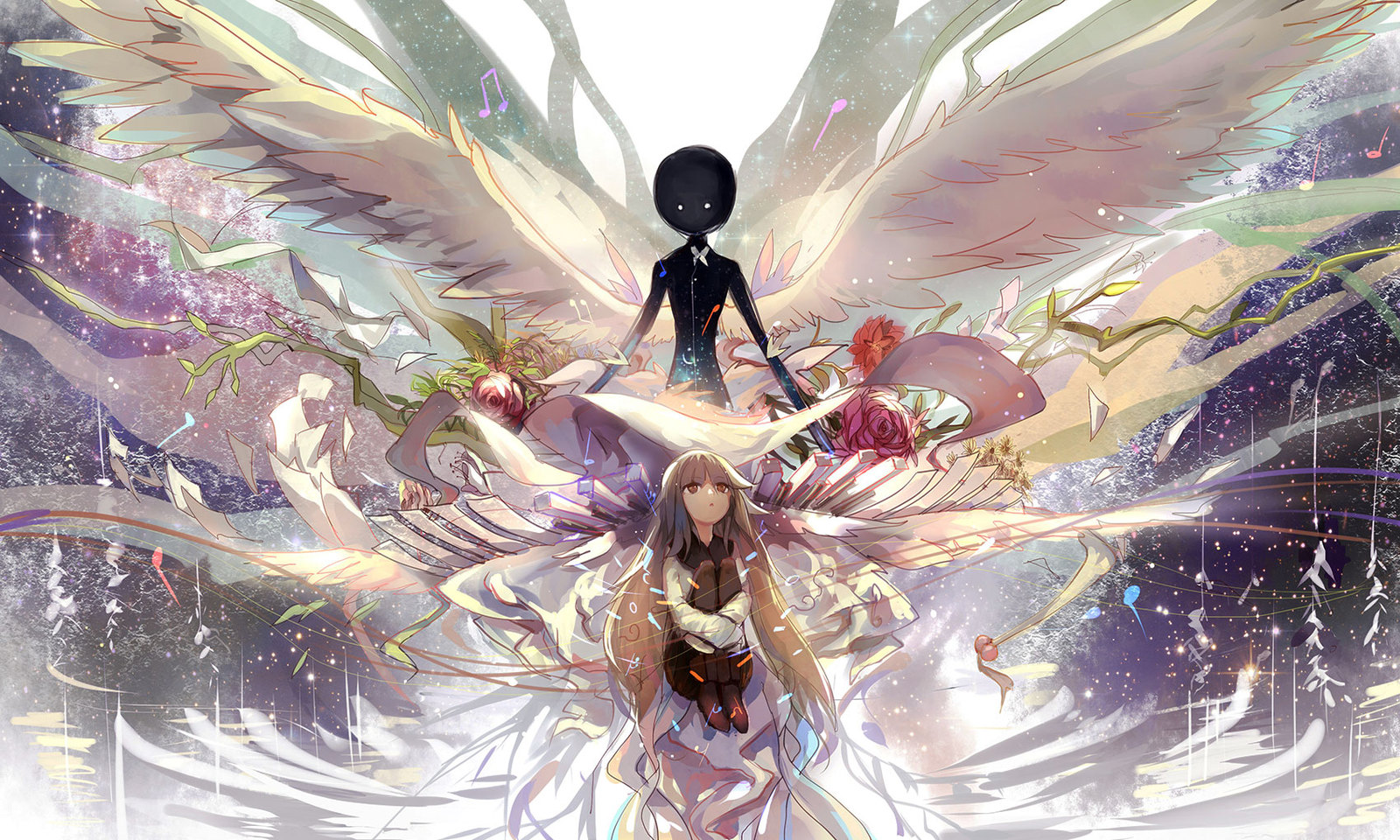 Deemo - Anime Art, Аниме, Арт, Deemo, Sishenfan