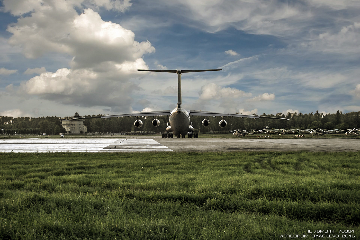 First of all, first of all - planes! - My, Airplane, Aviation, Diaghilevo, IL-76MD, TU-95MS, Longpost, Tu-95, 