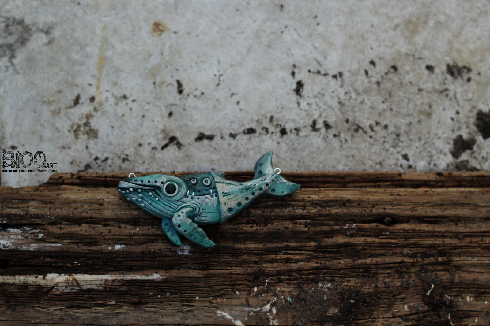 Whales in the style of biomechanics. Pendants. - My, Whale, Biomechanics, Polymer clay, Pendant, Longpost