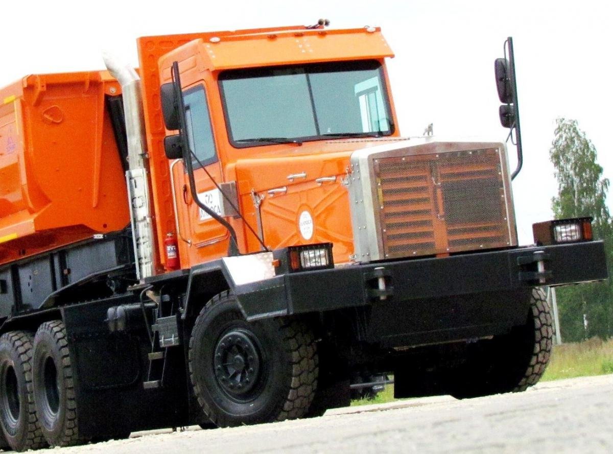 A unique 130-ton road train was built for Russian diamond miners - Auto, Road train, Dromru, Longpost