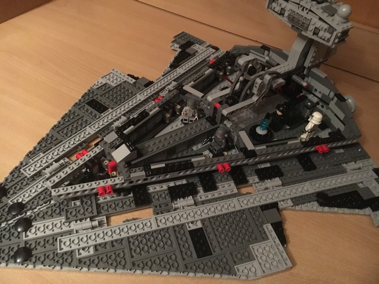 LEGO Imperial Star Destroyer - My, Lego, Lego star wars, Spaceship, Darth vader, Longpost