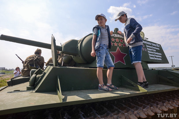 How the feat of the tankman Kolobanov was immortalized near Minsk - The Great Patriotic War, Story, Memory, Tanks, Video, Longpost