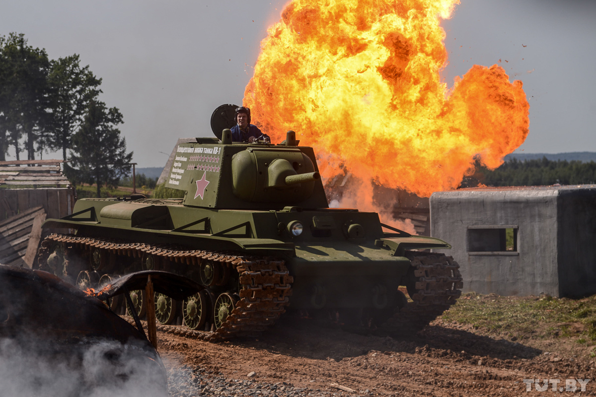 How the feat of the tankman Kolobanov was immortalized near Minsk - The Great Patriotic War, Story, Memory, Tanks, Video, Longpost