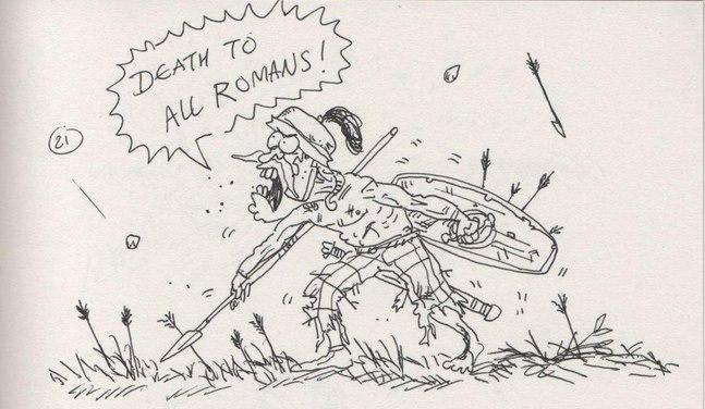 Barbarian Invasion - Comics, Barbarian, Rome, Longpost