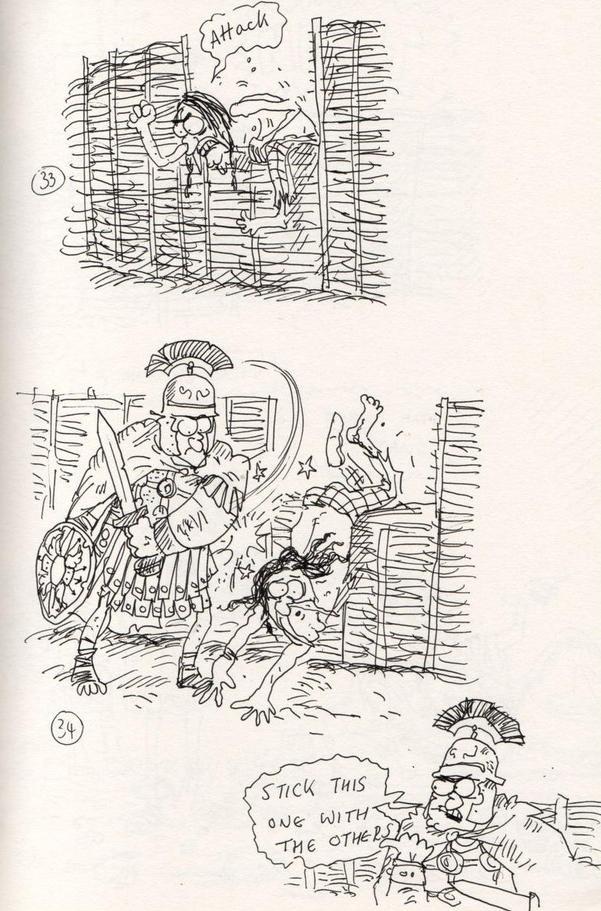 Barbarian Invasion - Comics, Barbarian, Rome, Longpost