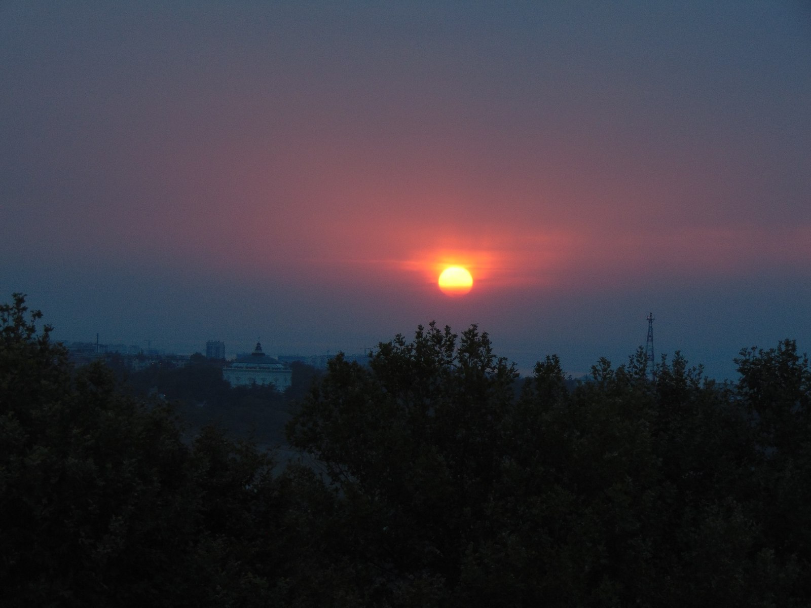 Summer sunset in Sevastopol - My, Sunset, Sevastopol, August, Longpost