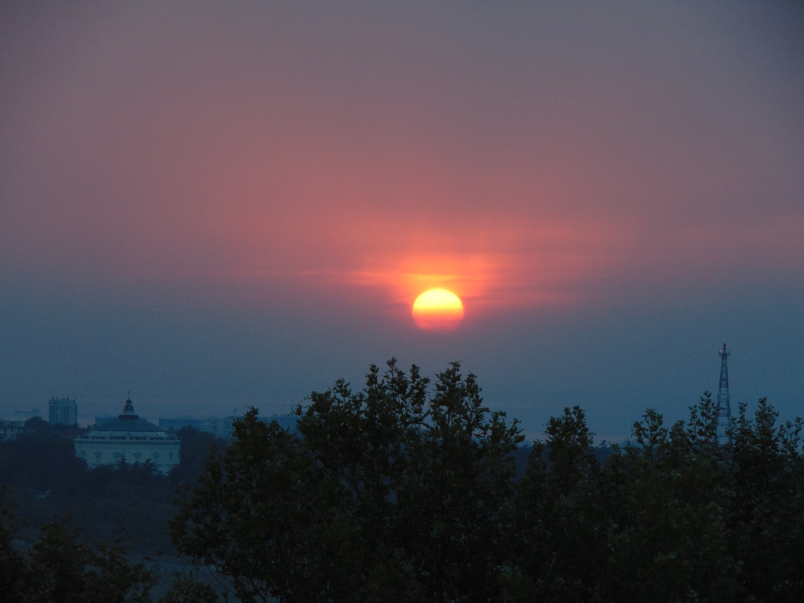 Summer sunset in Sevastopol - My, Sunset, Sevastopol, August, Longpost