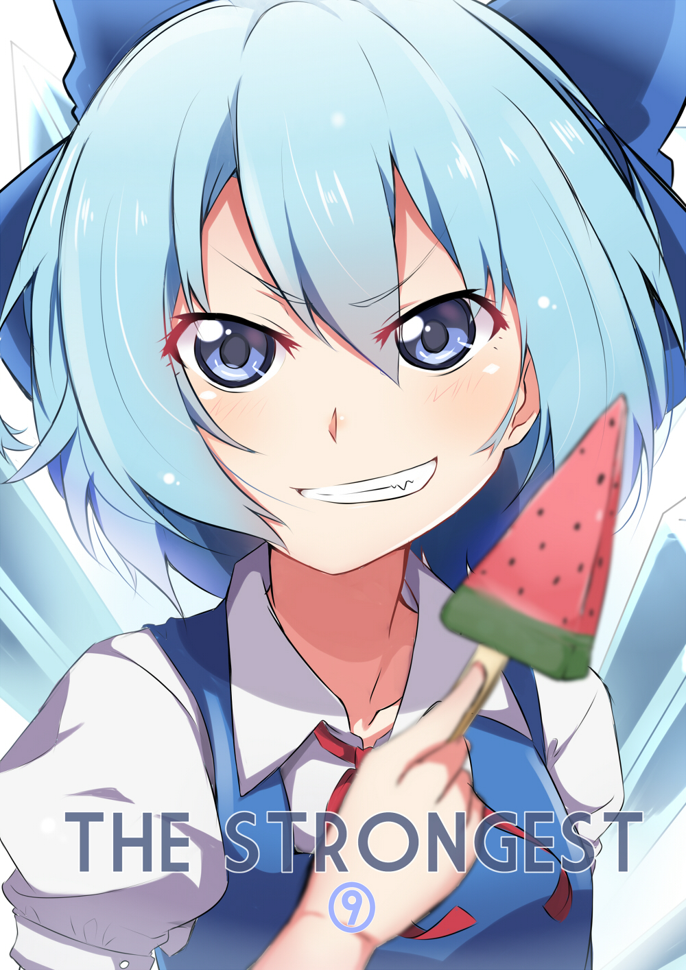 Cirno - Anime Art, Аниме, Touhou, Бака