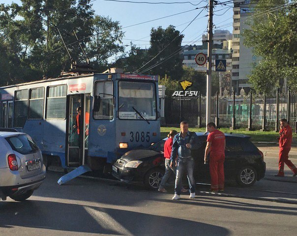 The legendary tram 13 is back from vacation. - Not mine, Novosibirsk, Tram, , Longpost