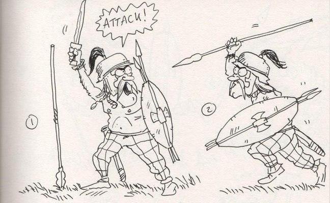 Barbarian Invasion - Comics, Barbarian, Rome, Longpost