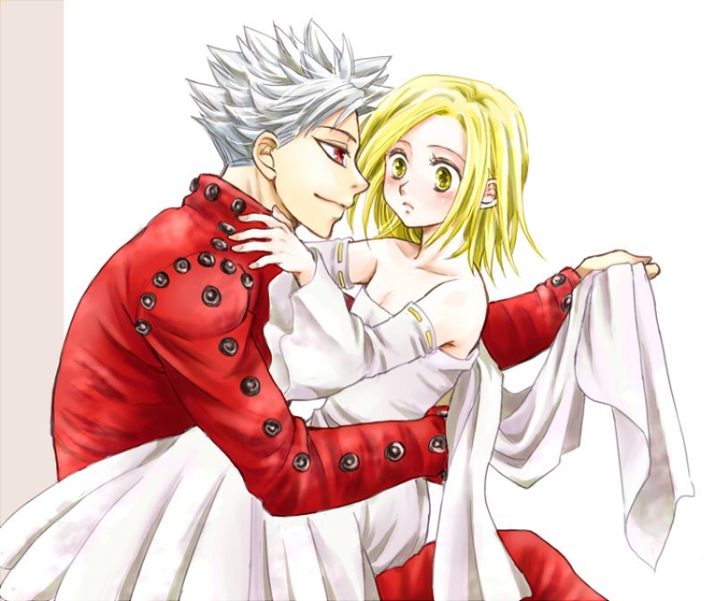 Art / Art - Anime, Art, Ban, Longpost, Nanatsu No taizai, Elaine