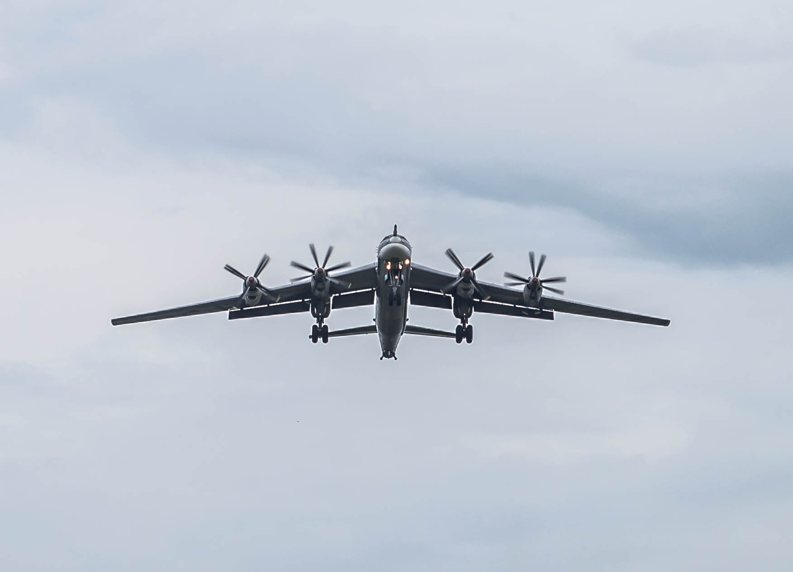 Tu-95MS - leaving for the second - My, Aviation, Technics, Airplane, Spotting