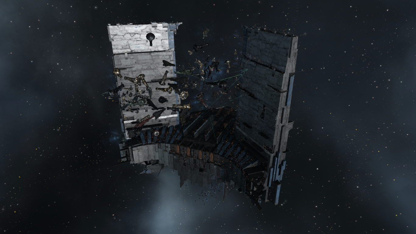 EVE Online's Largest and Most Expensive Space Citadel Has Been Destroyed - Eve, Eve Online, Games, MMO, Video