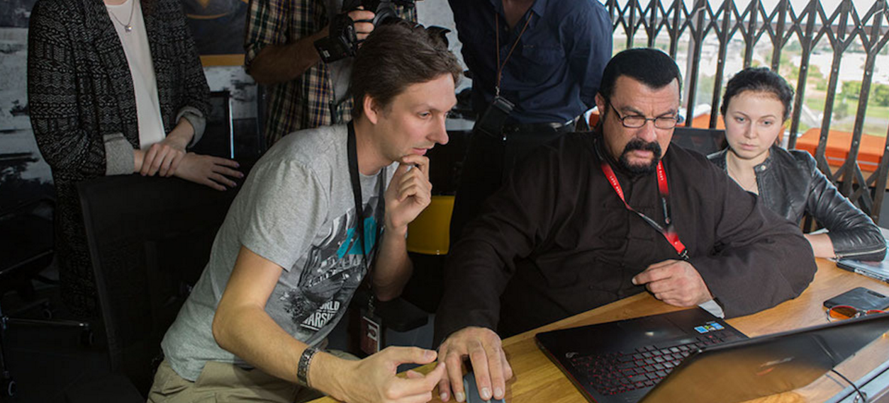 Steven Seagal came to Minsk to work at Wargaming - Steven Seagal, Wargaming