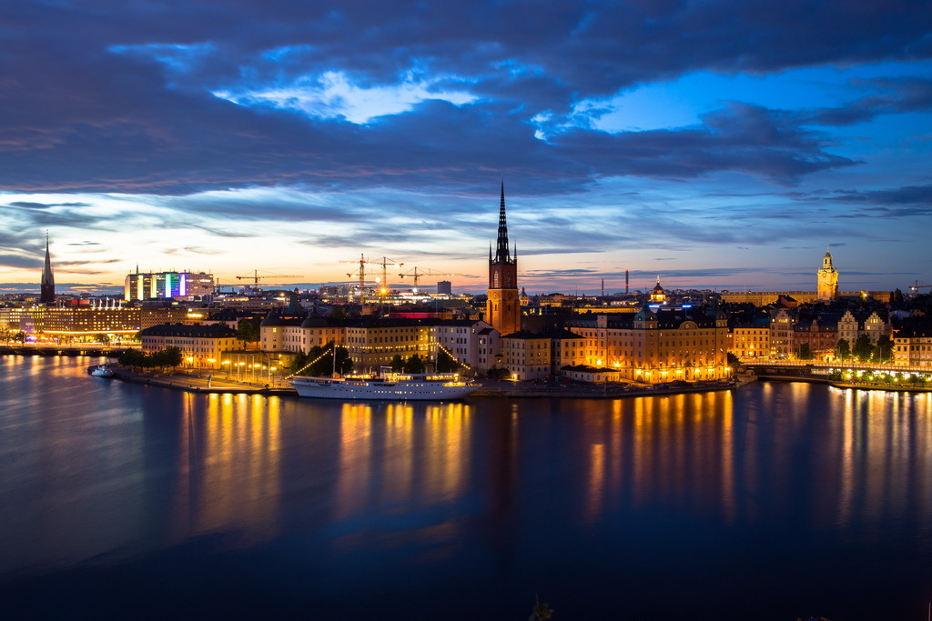 Stockholm in summer 2016 - My, Stockholm, , Night shooting, Canon 6d, Sweden, Longpost