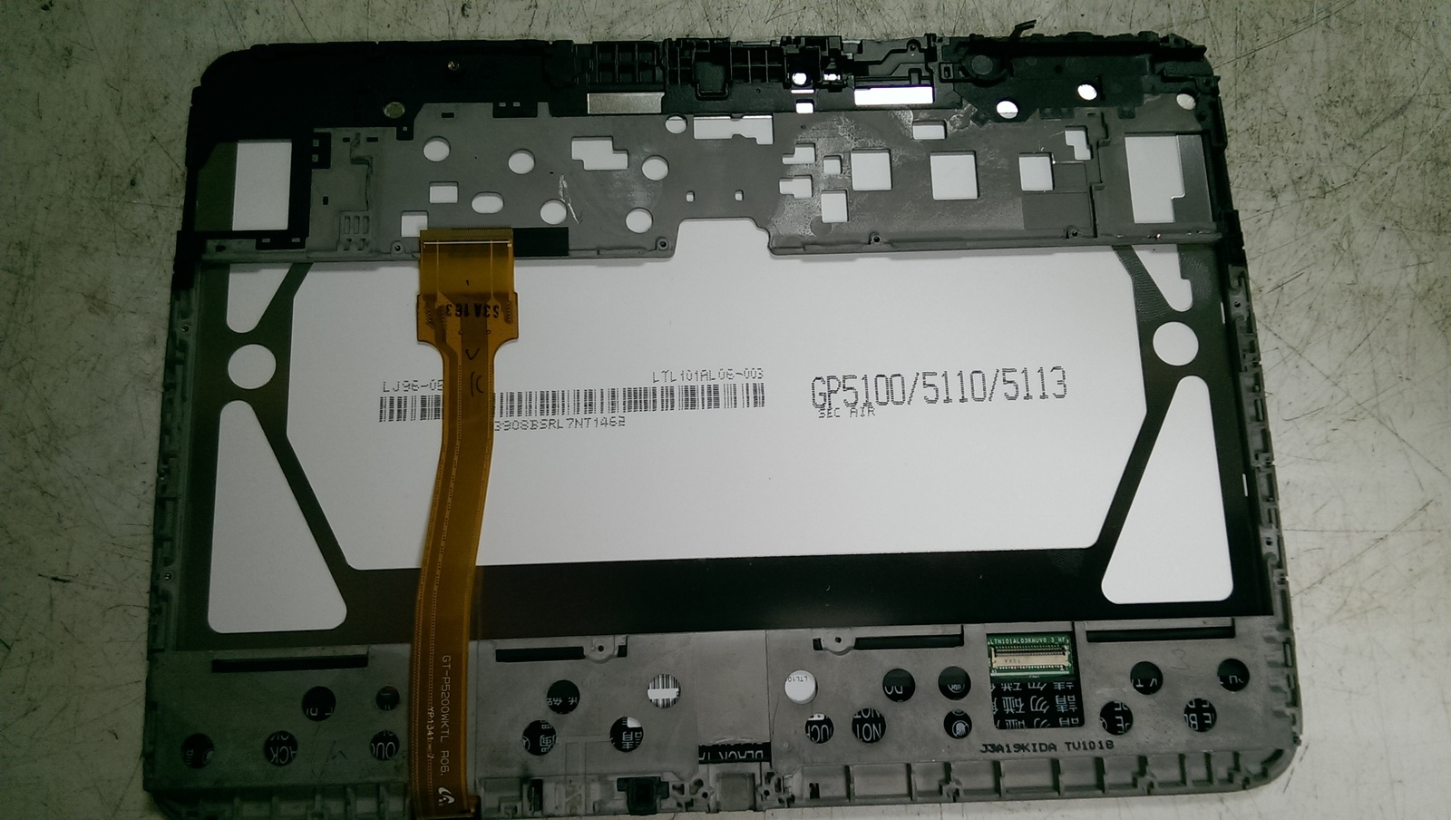 Замена тачскрина на планшете Samsung GT-P5210 | Пикабу