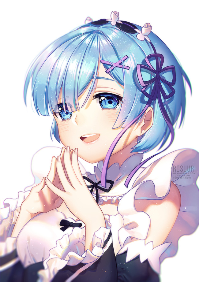 Waifu Rem - Rem, Re:Zero Kara, Waifu, Anime Art, Аниме, Rem (Re:Zero Kara)