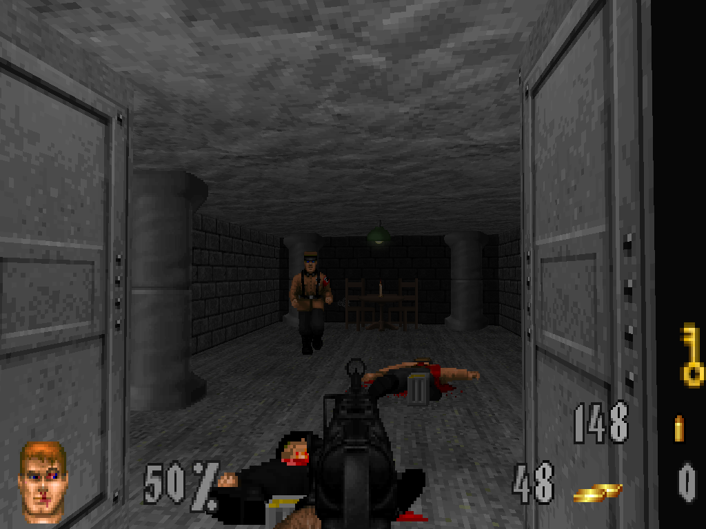 Escape From Castle Wolfenstein - Edge mod - My, Windows, Wolfenstein, Edge, Doom, Longpost