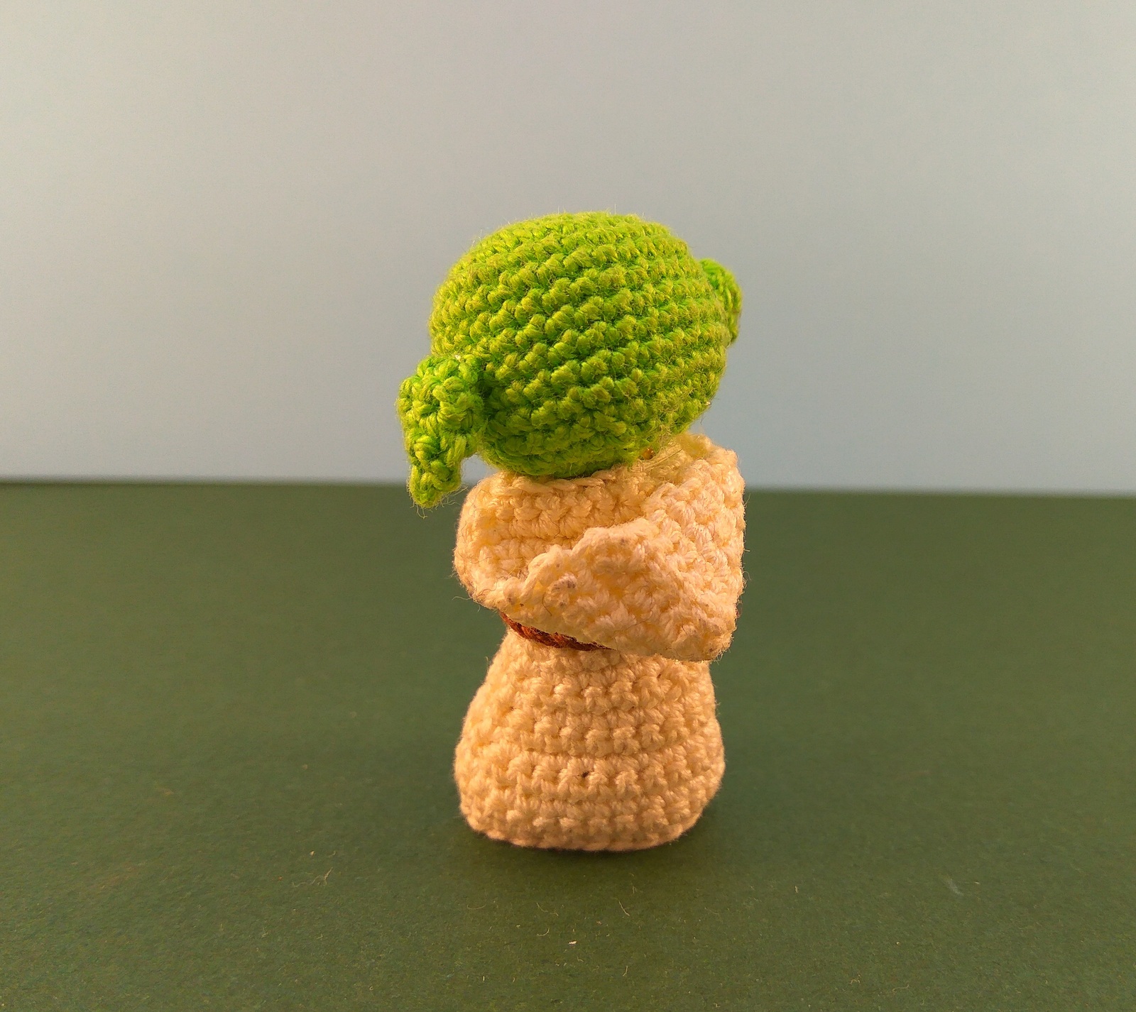 Amigurumi - Master Yoda - My, Amigurumi, Knitting, Needlework, Friday tag is mine, , Yoda, Longpost, Hobby