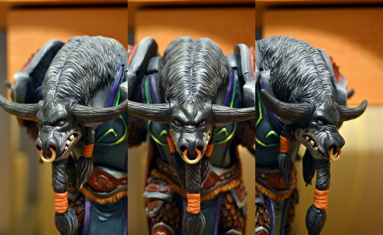 Tauren figurine based on WoW (part 2) - My, Longpost, Wow, Warcraft, Figurine, Creation, Polymer clay, Hobby, Friday tag is mine, Figurines