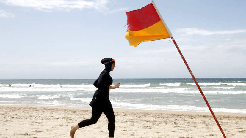 Fashion verdict: French State Council suspends burkini ban - news, Events, Politics, European Union, France, Beach, Burkini, Russia today, Video, Longpost