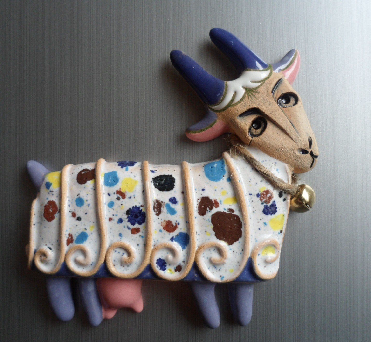 Goats and baby goats) - Clay, With your own hands, Longpost, Ceramics, Creation