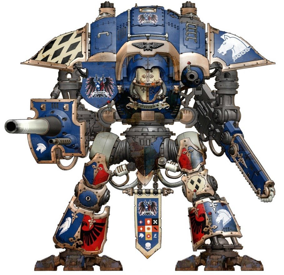 Knight class titans. - Warhammer 40k, Warhammer, Knights, Longpost