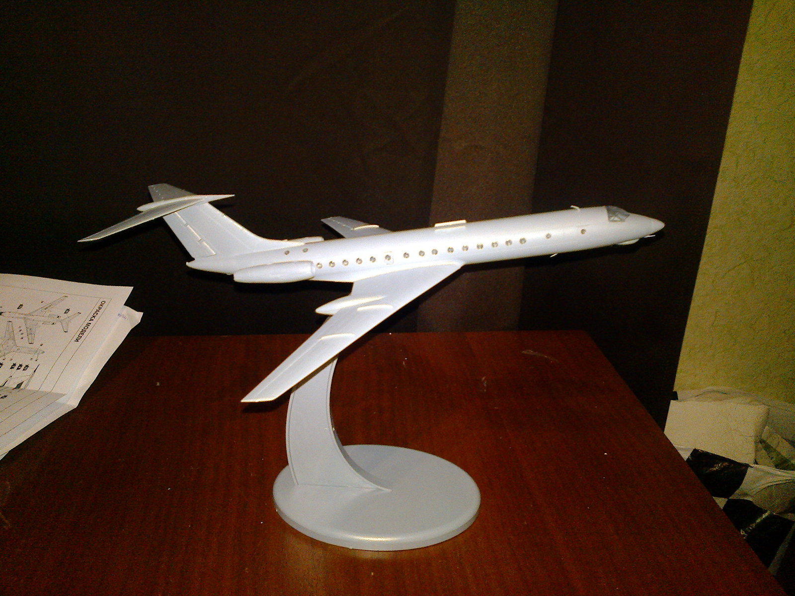 My little hobby - My, Models, Aviation, Boeing, Longpost, Tu-134, Boeing 787 Dreamliner, Tu-154