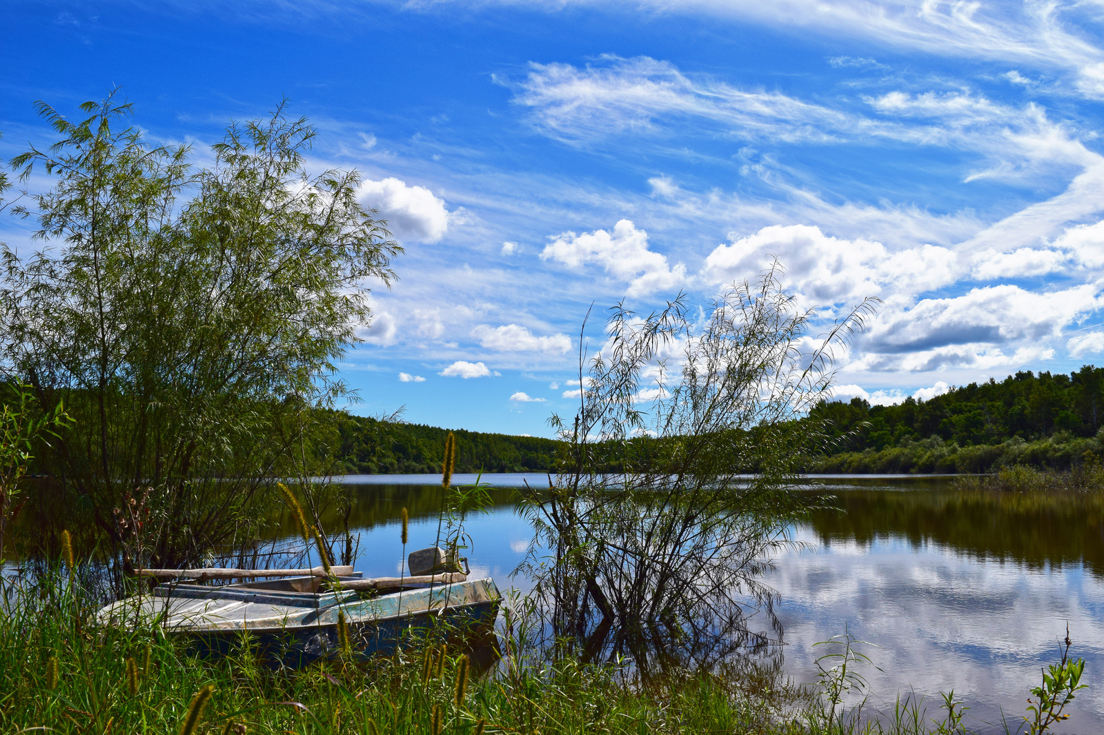 Last weekend of summer - nature near Khabarovsk (Sikhote-Alin, Telmana) - My, Sky, Sunset, Nature, River, Amur, Khabarovsk, Sikhote-Alin, , Longpost