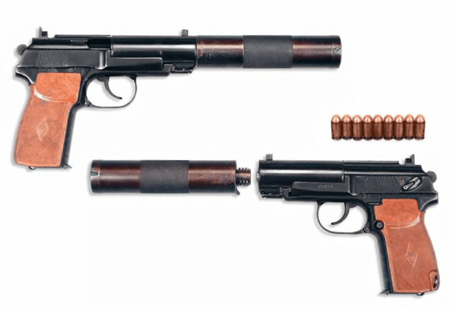 9mm self-loading pistol PB (6P9) - Weapon, Domestic weapons, Pistols, Longpost, Pb