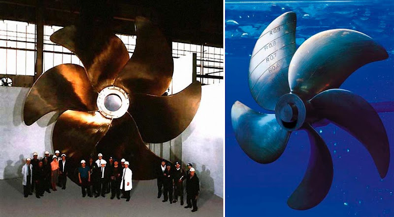 Just a ship's propeller - Screw, Ship, Sea, Scale, Huge