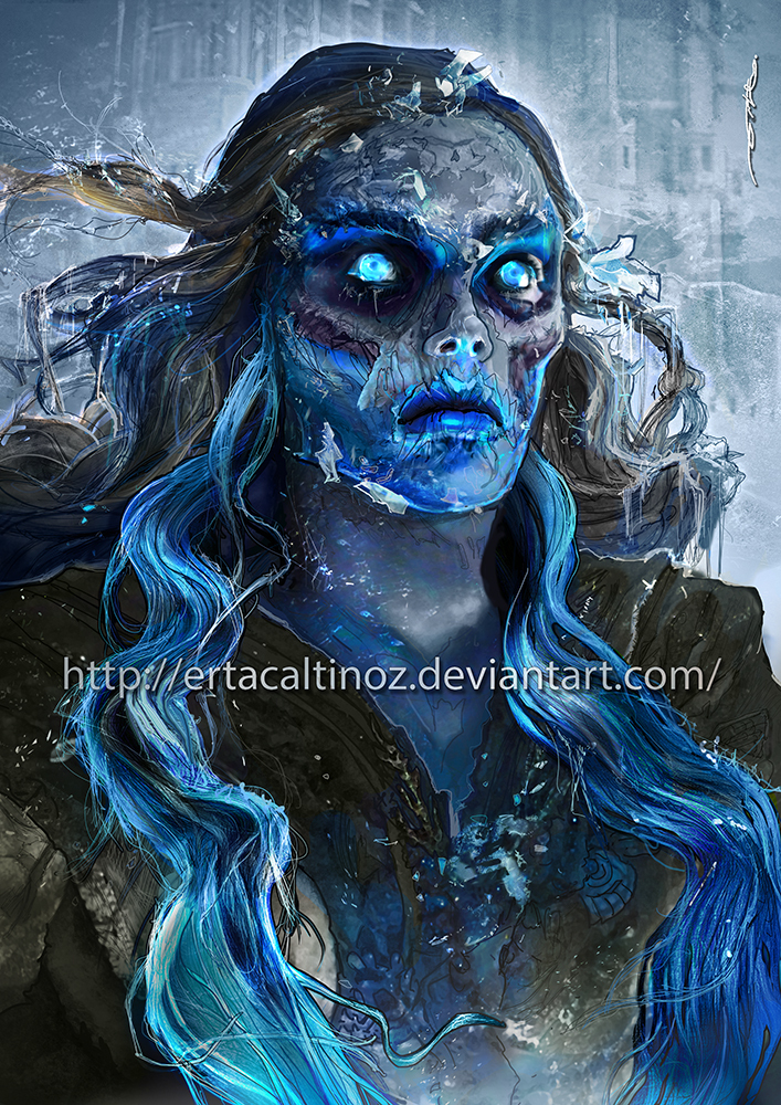 The second portion of rather creepy art from ertacaltinoz. - Game of Thrones, Serials, Art, Longpost, Ertacaltinoz