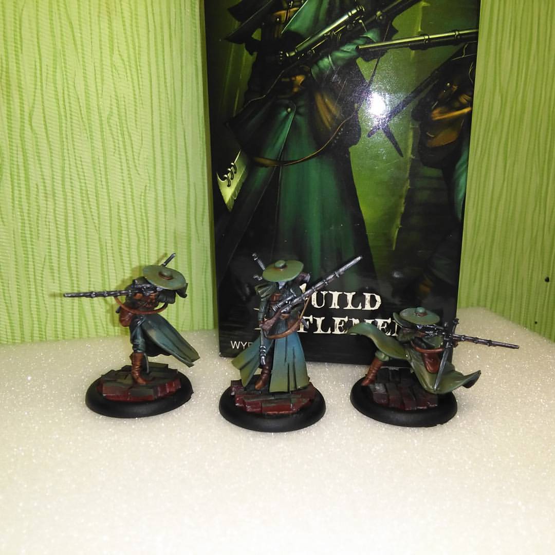 Gang for Malifaux - My, Miniature, Malifaux, Painting, Toy soldiers, Wargame, Longpost