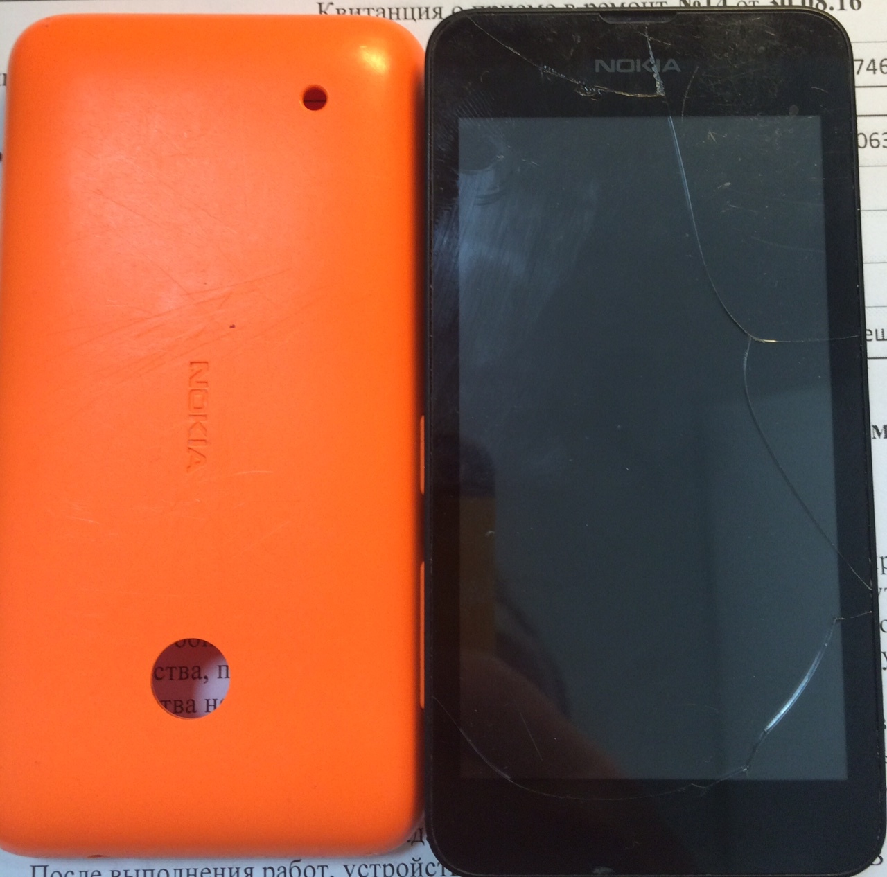 Замена разбитого сенсора Nokia Lumia 530 | Пикабу