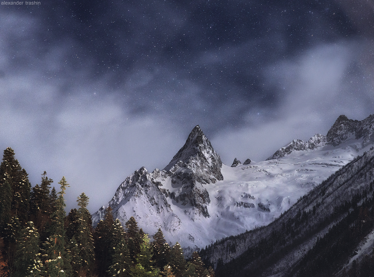 Mountains of Dombay - Dombay, Nature, The nature of Russia, Russia, The mountains, Caucasus, Longpost