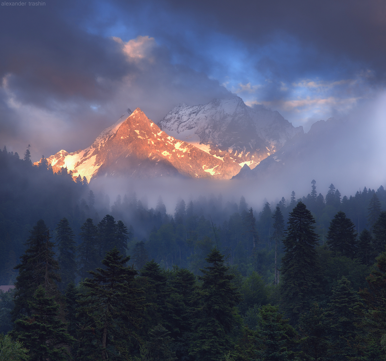 Mountains of Dombay - Dombay, Nature, The nature of Russia, Russia, The mountains, Caucasus, Longpost