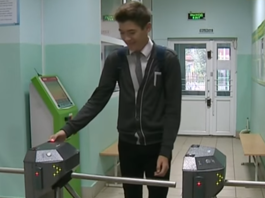 The future has arrived! - School, Russia, Identification, Fingerprinting