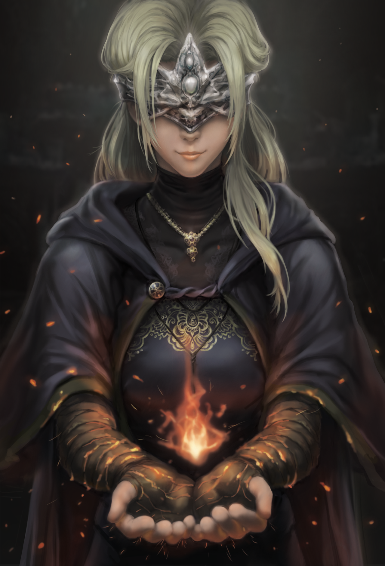 Fire Keeper - , Dark souls, Longpost, Fire keeper