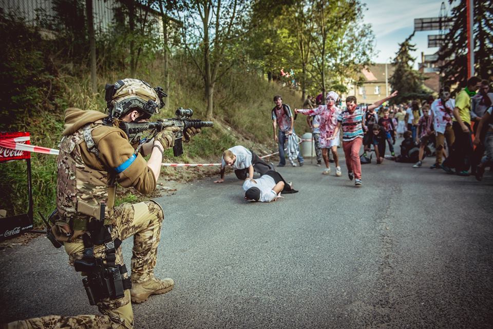 Zombie Walk in Pilsen. - My, Zombiewalk, , Czech, zombie attack, , Longpost