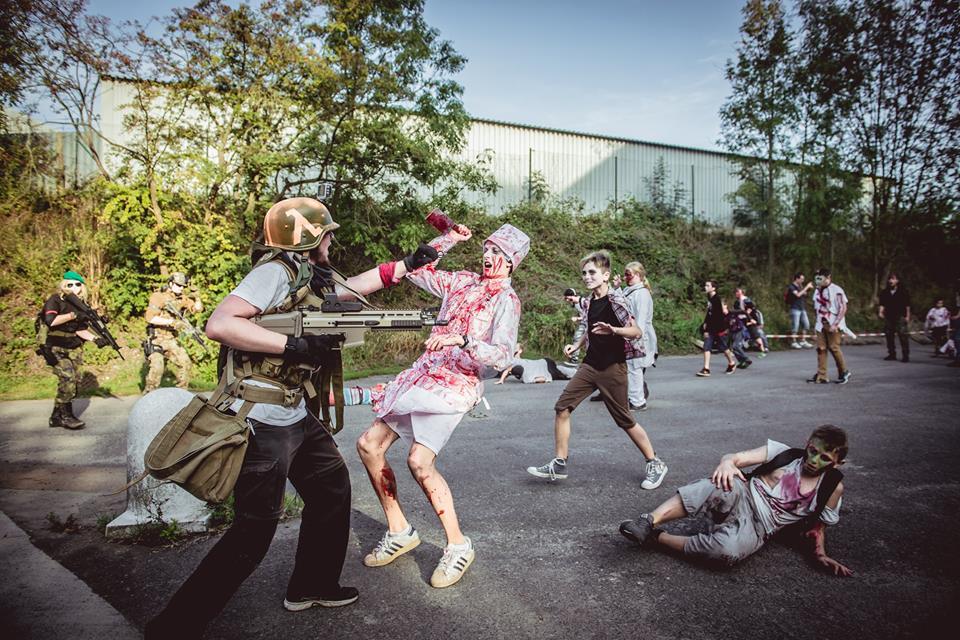 Zombie Walk in Pilsen. - My, Zombiewalk, , Czech, zombie attack, , Longpost